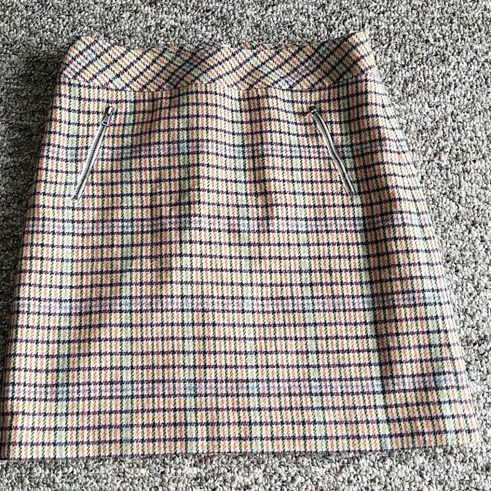 NWT Talbots Skirt with Zippered Pockets